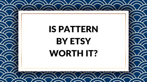 pattern etsy|is etsy pattern worth it.